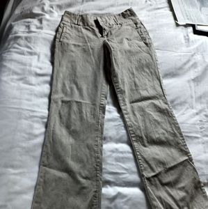 High-rise chinos
